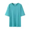 Camiseta unisex de manga corta con cuello redondo, cuello alto, 200 g, 1