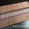 Porta-copos Estilo Chinês, Jogos Americanos Retangulares de Bambu, Tapetes de Bambu para Isolamento Térmico, Tapetes Antiderrapantes para Panelas de Mesa de Jantar Doméstica, Atacado, Estilo Pastoral