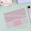 Teclado Bluetooth de Língua Pequena Mouse Recarregável Silencioso de Modo Duplo 2.4g Computador Tablet Celular Alemão Russo Francês Espanhol Brasileiro