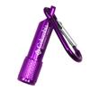 Linterna mosquetón directa de fábrica mini linterna luz fuerte linterna pequeña regalo promoción linterna LED