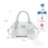 [Pré-Venda por 7 Dias] Beamkitty2026 Estampa de Desenho Animado Exquisite Bolsa Boston Bolsa Transversal Bolsa de Couro Fofa