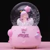Princesa de Ensueño Kuku Mi Bola de Cristal Caja de Música Giratoria Caja de Música Regalo de Cumpleaños para Niños Niñas Niña Pequeña