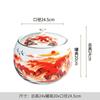 Cerámica de Jingdezhen Hongyun Dangtou Adornos Cornucopia Accesorios para el Hogar Estilo Chino Sala de Estar Entrada Adornos para Acuario