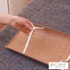 Almohada de estera de bambú carbonizado de verano, funda de almohada de bambú, funda de almohada de estera refrescante para estudiantes, funda de almohada de ratán para una persona, funda de almohada
