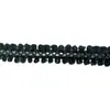 En stock ventas directas mohair cuero ciempiés encaje cuero negro encaje cruzado estilo retro clásico atuendo de escenario accesorios