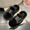 Zapatos de otoño para mujer para uso en exteriores, estilo británico, sin pelo en la parte trasera, medias zapatillas cerradas, tacones de mujer, estilo nuevo de punta redonda de nicho 2026