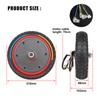 Accesorios para patinete eléctrico M365 Pro, disponibles al por mayor, con absorción de impactos y resistentes al desgaste, neumáticos sólidos de 8,5 x 2 pulgadas.