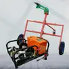 Pistola Aspersora Turbo Delong Máquina de Riego Móvil Totalmente Automática Máquina de Riego Agrícola Auto-Propulsada Máquina de Riego Agrícola Resistente a la Sequía