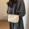 Bolso Cruzado Pequeño de Lona Estilo Japonés Transfronterizo para Teléfono 2026 Nuevo Modelo Simple Color Sólido Casual Bolso de Hombro Cruzado Pequeño Bolso de Tela