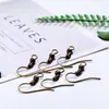 Accesorios para joyería DIY con cuentas gancho para oreja 100/bolsa