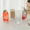Estilo ins hoja de alto diamante diamante cuadrado taza de jugo creativa extracción en frío café latte vaso agua de burbujas té de leche bebida fría