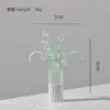 Zibo Vidro Artesanal Flor Pequena Flor Simulada Arranjo de Flores Flor Eterna de Vidro Presente Decoração Fresca para Mesa Ornamentos