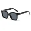 Nuevas Gafas de Sol Cuadradas de Alta Gama Versátiles Estilo Callejero Y2K Moda Europea y Americana Hip-Hop Tendencia Protección Solar Gafas de Sol Transfronterizas