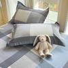 Funda de almohada de algodón Un par de fundas de almohada de algodón 48x 74 Hogar individual Funda para núcleo de almohada infantil Nuevo 2025
