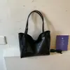 Bolso tote grande de color liso minimalista estilo coreano para mujer, nuevo bolso de hombro de moda de verano 2026 para ir al trabajo