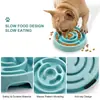 1 pieza Comedero Lento Redondo para Mascotas Cervical e Perros Gatos Comederos para Perros Medianos Gatos Comedero Lento Multiusos para Digestión Diseño Anti-atragantamiento Fácil de Limpiar