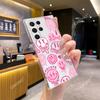 Cabeça de Caveira Comércio Exterior Adequado para Samsung A70 Capa de Celular Transparente S23+ Capa Macia de Cobertura Total S24 Capa de Celular Personalizada Excêntrica