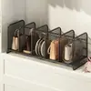 Artefacto de Almacenamiento de Bolsas Estante de Hierro Partición Caja de Almacenamiento de Partición de Armario Estante de Exhibición Sin Deformación Estante Colgante