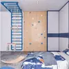 Escada de Nuvem para Escalada Infantil Casa Barra Suspensa Interna Parede de Escalada Escada Barra Única Dupla Barra Puxadas para Adultos