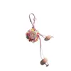 Estilo Vacacional Margarita Girasol Llavero Colgante Dopamina Colgante Pequeño Decoración de Mochila Colgante de Coche