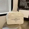 Bolsa de Lona Feminina Grande Capacidade Viagem Curta Viagem de Negócios Bagagem Bolsa de Tecido Armazenamento Versátil Bolsa Transversal Leve Bolsa de Viagem