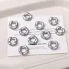 Cuentas de Acrílico Brillante con Forma de Rosquilla de 16 mm Hechas a Mano para Pulseras con Cuentas, Llaveros, Joyería, Materiales y Accesorios