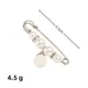 Broche Anti-Exposição Transfronteiriço para Cintura de Calça, Alfinete de Fixação de Roupa, Pequeno Modelador de Cintura para Saia, Ferramenta Feminina para Afinar a Cintura