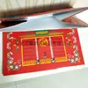 Caja del Tesoro Plegable Roja para Armario Caja de Dinero Papel para Quema Monedas Sacrificiales Lingotes de Oro al por Mayor con Lazo de Papel sin Lazo