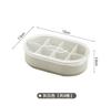 Molde para cubitos de hielo de silicona, blando, de grado alimenticio, para el hogar, pequeño, prensa para refrigerador, artefacto para hacer hielo, caja para cubitos de hielo congelados, alimento complementario
