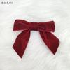 Regalo Personalizado Flocado con Nudo de Empaque Producto Terminado Decoración Navideña Lazo de Cinta Accesorios para Ropa Cincha DIY