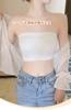 Nuevo estilo fajín strapless niña espalda hermosa envolvente pecho abierto hombro descubierto base anti-rozaduras ligero interior una pieza top de tubo ropa interior