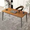 Mesa, mesa de computador, mesa de estudante para casa, escrivaninha simples moderna para quarto, mesa de escritório durável para uma pessoa, outros