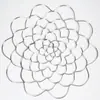 Herramienta Redonda de Malla Metálica para Arreglos Florales, Popular Modelo Plegable de Acero Inoxidable con Alambre Metálico