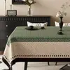 Mantel Retro Francés 2026 Estilo Nuevo Impermeable y a Prueba de Aceite Sin Lavado Cubierta para Mesa de Café Tela de Lujo Ligero Mantel de Alta Gama