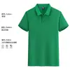 Camisa Publicitaria de Manga Corta Transpirable de Secado Rápido de Verano Cultura de Impresión Camisa Polo Ropa de Trabajo Camiseta Personalizada Algodón de Fibra Larga Antibacteriano