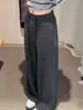 Pantalones grises suaves de corte slim para mujer, nuevo estilo otoño 2026, holgados y estilizan, para figuras petite, en un estilo casual y suave