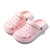 Nuevos Zapatos Perforados de Cobertura Completa para Dedos Sandalias EVA Ligeras Antideslizantes Hogar Exterior Playa Fábrica Punto al por Mayor