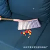 Suministro Directo de Fábrica Mango de Acero Inoxidable Moda Cepillo de Cama de Lana Suave Escoba para Quitar el Polvo Cepillo de Limpieza para el Hogar Barrido de Alfombras Cepillo de Cama