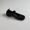 Estilo 2026 Temperamento Moderno Suave Moda Cómodo Zapatos Planos de Ballet Zapatos Individuales para Mujer Zapatos Mary Jane para Mujer con Correa Única Superficie de Satén