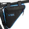 Nova bolsa de selim Ciclismo Bicicleta bolsa de mountain bike kit triângulo bolsa de tubo superior viga acessórios de equipamento de bicicleta