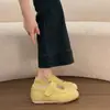 Nuevas Zapatillas Casuales Cómodas Estilo Ballet para Mujer con Aumento Oculto de Altura, Zapatos de Verano Individuales para Mujer, Versátil Estilo Velcro 2026