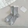 Calcetines de Verano Finos para Mujer Zhuji, Estilo Coreano de Moda, Calcetines de Malla a Bloques de Color de Media Pantorrilla, Resistentes al Olor, Transpirables, Calcetines Largos sin Costuras