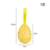 Huevos Decorativos de Pascua Nuevos Transfronterizos, Huevos Envueltos en Huevo de Espuma, Juguetes Colgantes Decorativos de Huevo de Pascua