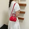 Bolsa cuadrada pequeña para niñas 2026 bolsa de moda ins de un solo hombro verano versátil estilo coreano bandolera dulce nuevo diseño de lunares