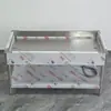 Estante Secador de Carne de Acero Inoxidable 304, Carrito Clasificador de Comida Cocida, Mesa Clasificadora de Comida Estofada, Cesta, Carrito de Comida Frita, Móvil