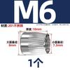 Tuerca cónica de acero inoxidable 304/201 moleteada de expansión por implosión antideslizante tapa de tornillo hembra cónica M6M8M10M12mm