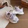 Zapatos de Papá para Niñas 2026 Otoño Nuevos Malla Transpirable Ligeros Zapatos Deportivos para Correr Infantiles Casuales para Niños Deportivos Modernos