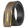 [durável dez anos] Paul Light Luxo Cinturão Masculino Fivela Automática Cinto Business All-match Fashion Belt