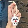 Llavero Creativo de Panda Capibara Sacando la Lengua Colgante para Bolso Adorno de Llavero para Pareja Regalo Pequeño