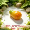 Manualidades en resina de verduras en miniatura, decoraciones de escenas de jardín pequeñas, adornos de cocina, accesorios para manualidades, materiales para imanes de refrigerador